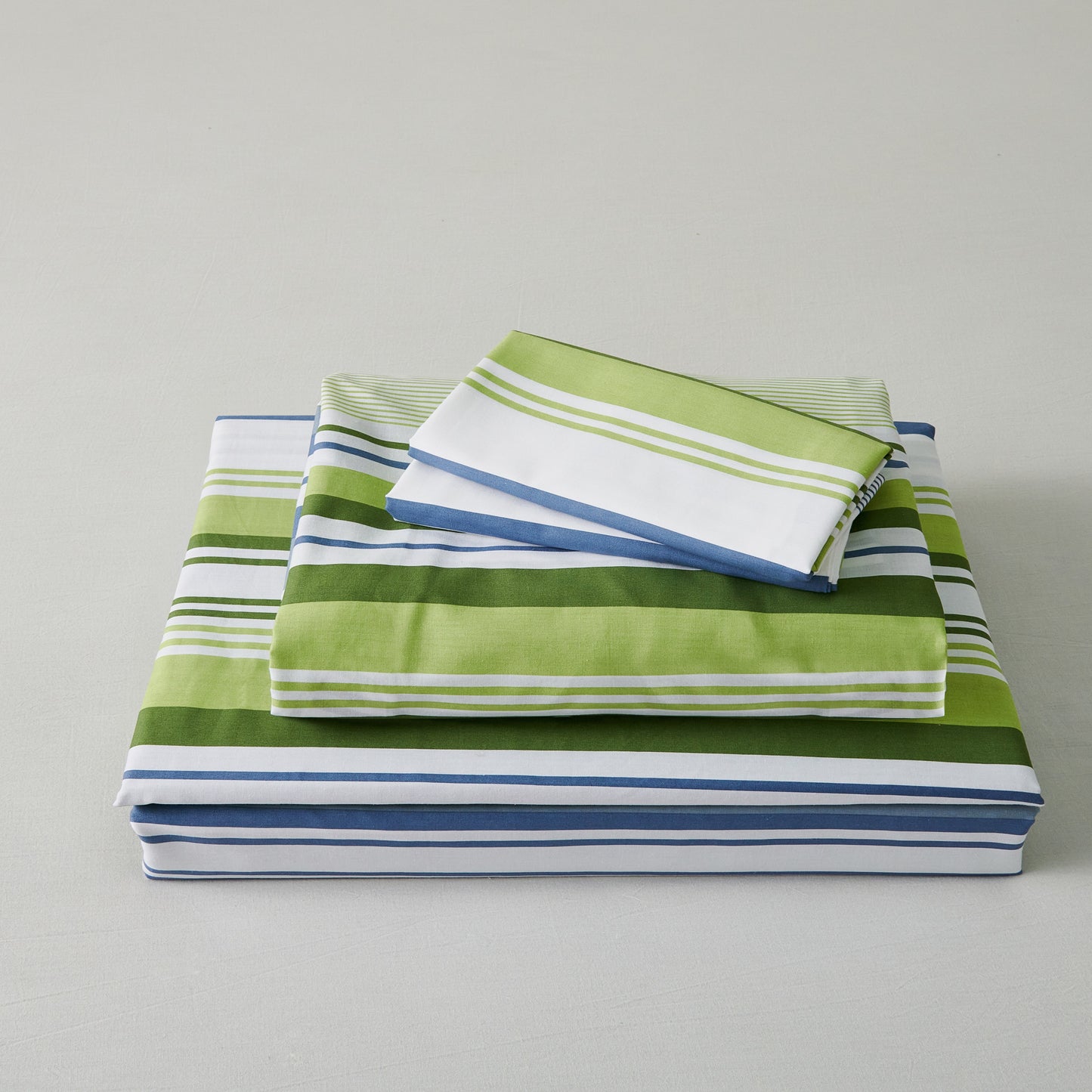 Serene 100% Cotton Sheet Set: Fitted Sheet, Flat Sheet and Pillowcase(s)