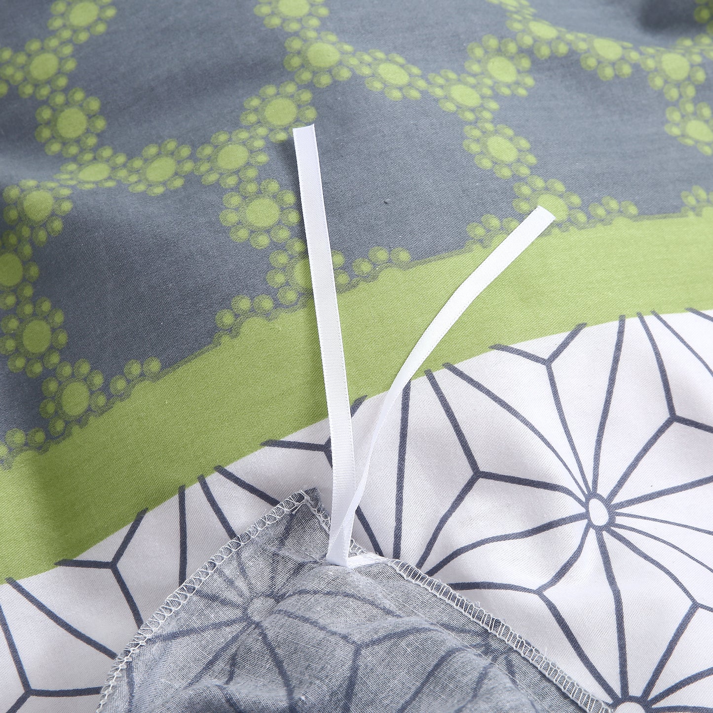 Serene 100% Cotton Bedding Set: Duvet Cover and Pillow Sham(s)