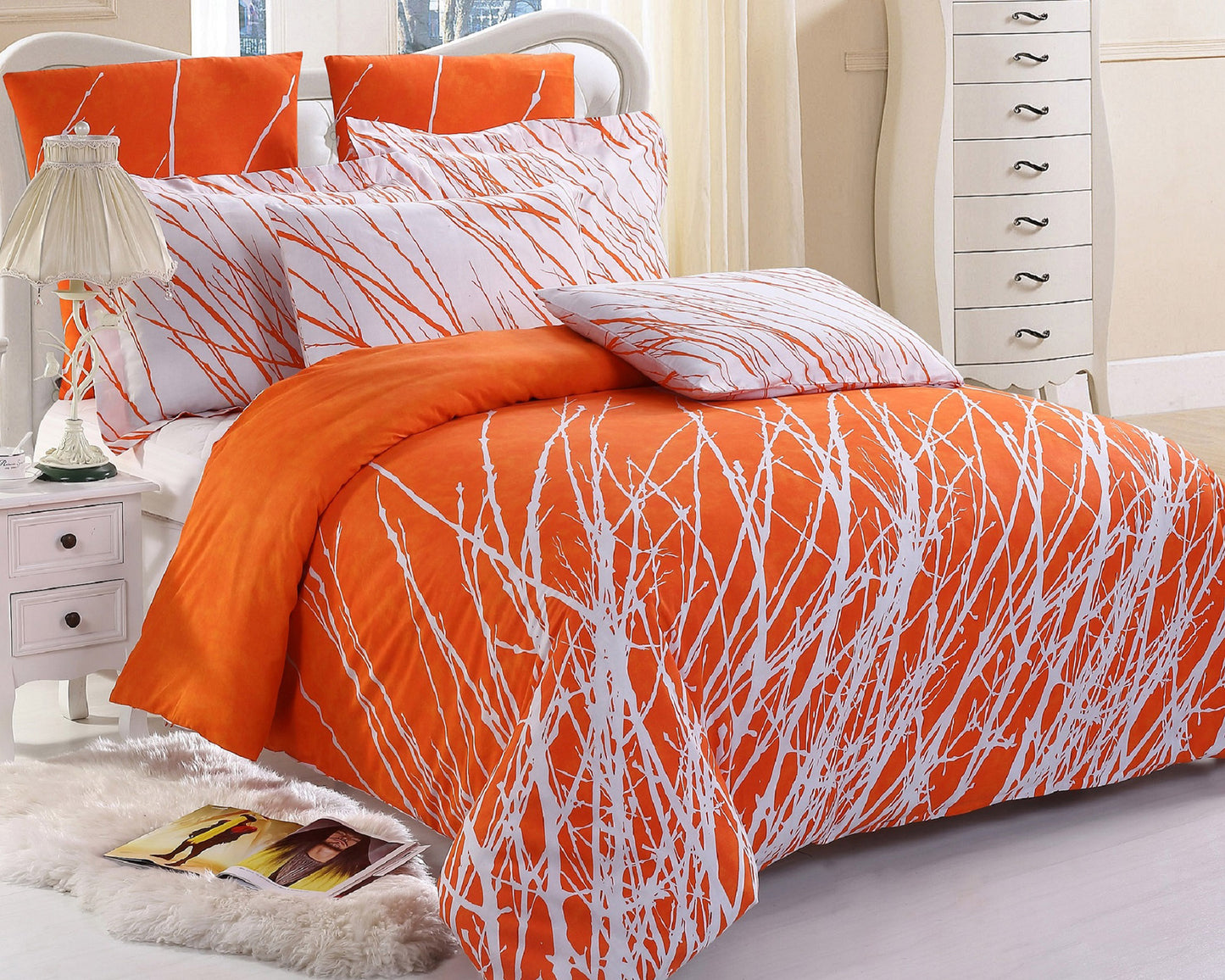 Bulk 20 Sets of Swanson Beddings Tree Branches Duvet Cover Set