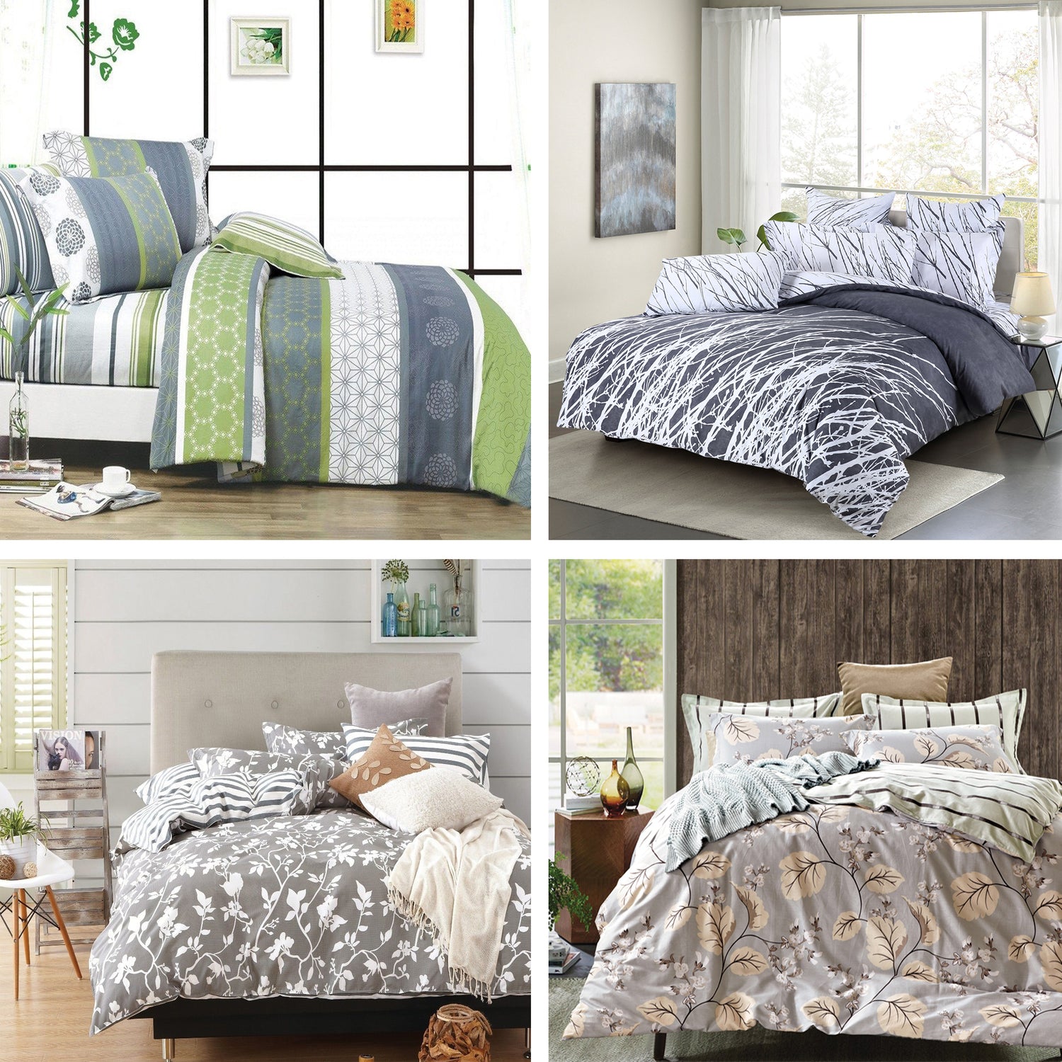Nature Print Duvet Cover Sets