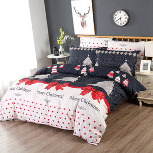 Swanson Beddings Christmas Comforter Set: Comforter and Pillow Shams (Queen/King)