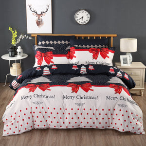 Swanson Beddings Christmas Comforter Set: Comforter and Pillow Shams (Queen/King)