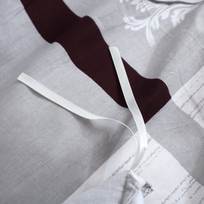 May 3 Piece 100% Cotton Bedding Set: Duvet Cover and Two Pillow Shams