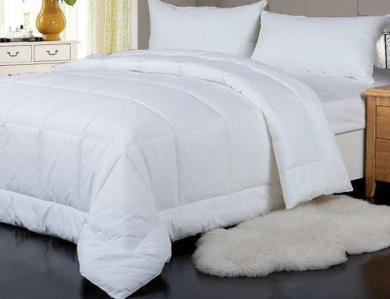 Blue floral duvet cover set and median-Heavy weight goose down alternative duvet insert